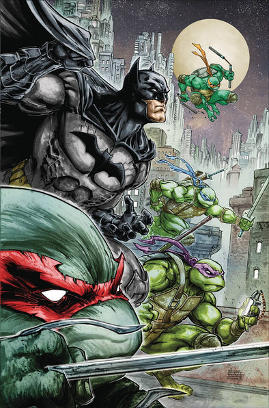 BATMAN TMNT DELUXE EDITION HC