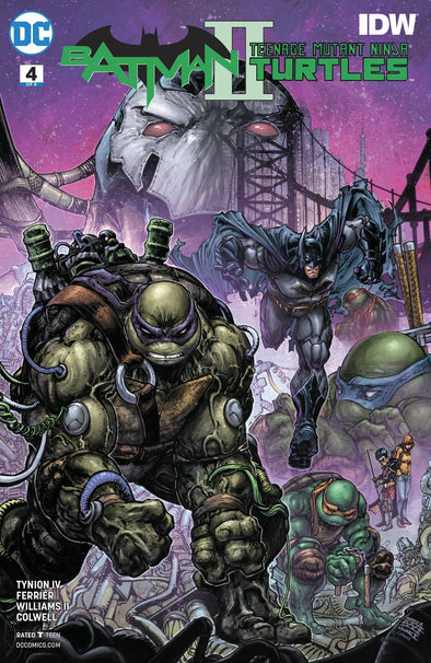 BATMAN TEENAGE MUTANT NINJA TURTLES II #4 (OF 6)