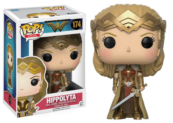 POP WONDER WOMAN MOVIE HIPPOLYTA SUIT VINYL FIG #174