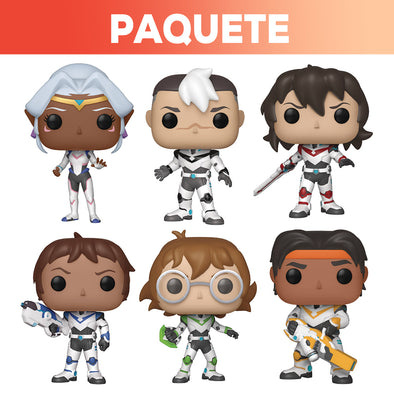 PAQUETE FUNKO POP VOLTRON