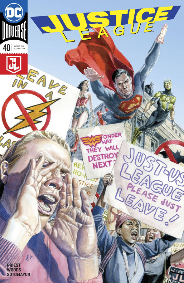 JUSTICE LEAGUE #40 VAR ED