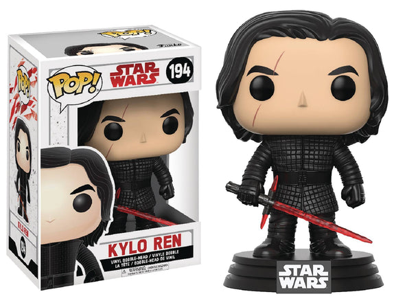 FUNKO POP STAR WARS E8 KYLO REN VIN FIG #194*