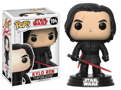 FUNKO POP STAR WARS E8 KYLO REN VIN FIG #194