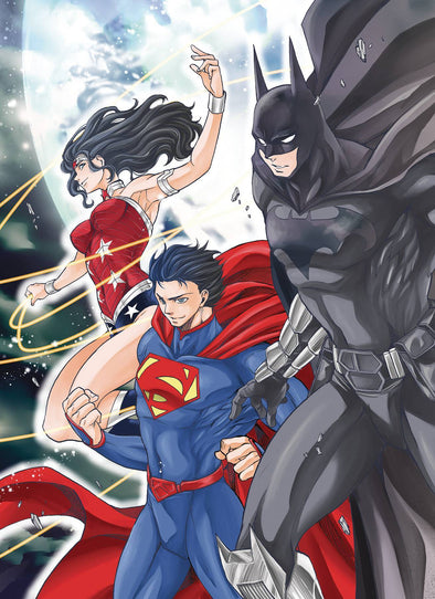 BATMAN & THE JUSTICE LEAGUE MANGA TP VOL 01