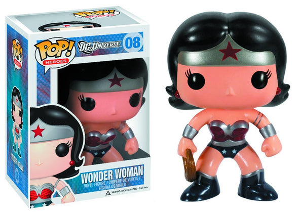 FUNKO POP HEROES WONDER WOMAN PX VINYL FIG NEW 52 VER #08