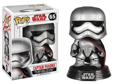 FUNKO POP STAR WARS E8 CAPTAIN PHASMA VIN FIG #65