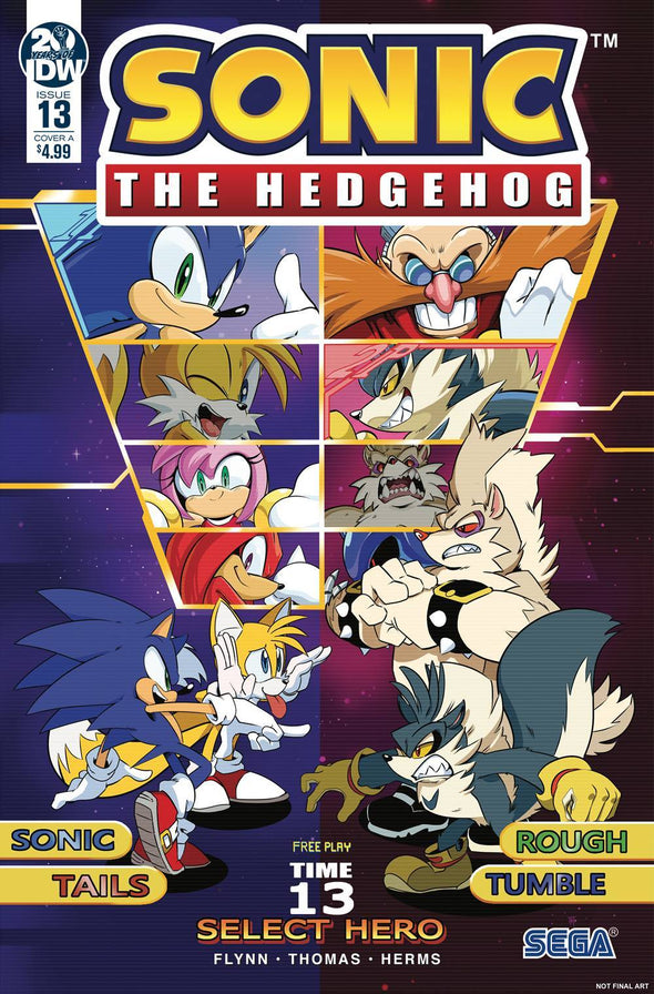 SONIC THE HEDGEHOG #13 CVR A THOMAS