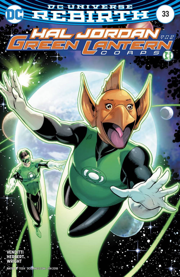 HAL JORDAN AND THE GREEN LANTERN CORPS #33 VAR ED